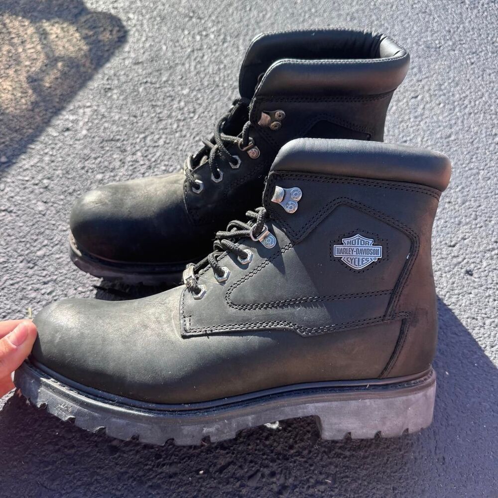 Harley-davidson Men's Black Boots